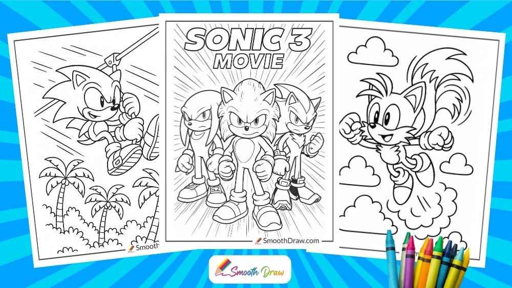 Dicas de Papel e Materiais para Colorir Personagens do Sonic