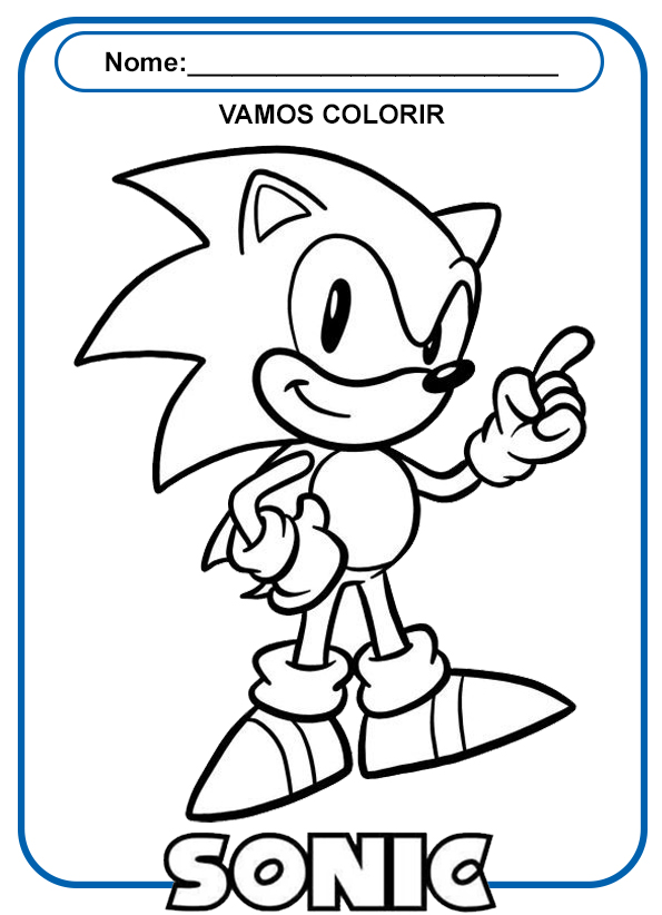 Guia Completo: Como Imprimir e Colorir Desenhos do Sonic 3 com Qualidade