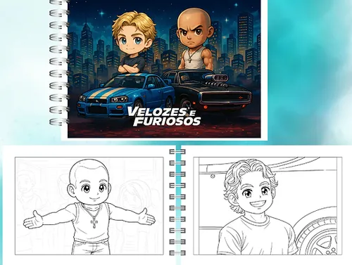 desenho para imprimir velozes e furiosos