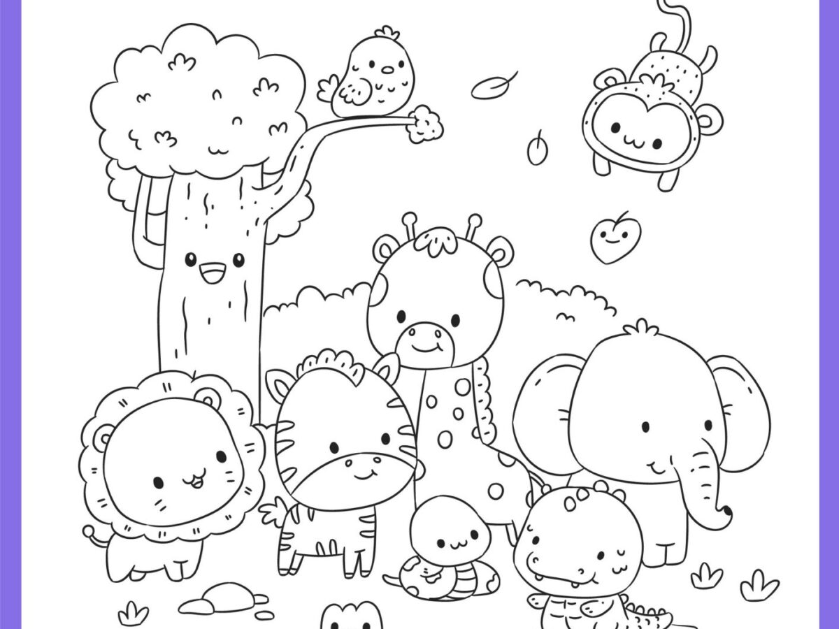 Benefícios de colorir para o desenvolvimento infantil: Além do zoológico