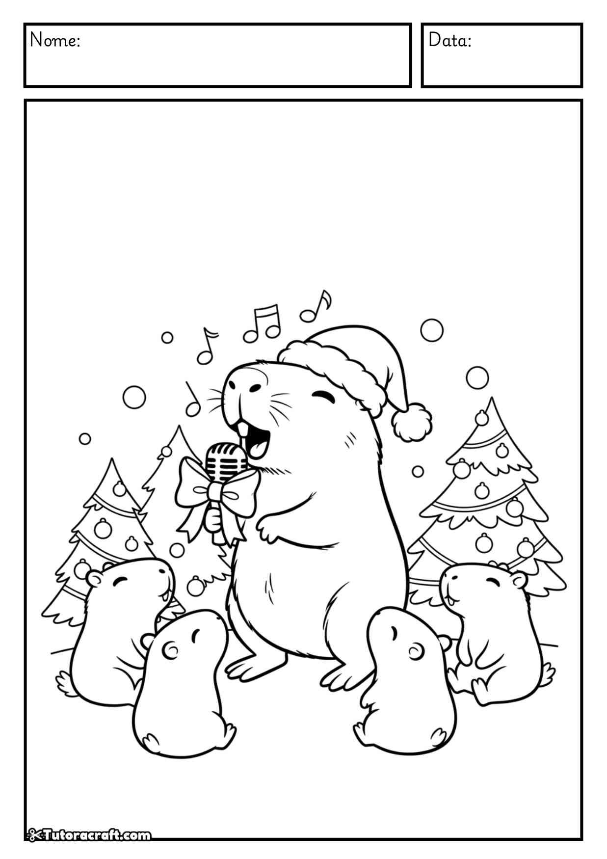 desenhos natalinos para imprimir
