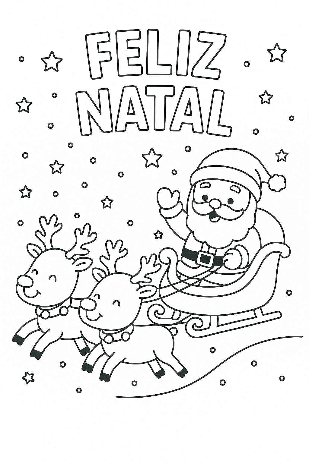 desenhos natalinos para imprimir