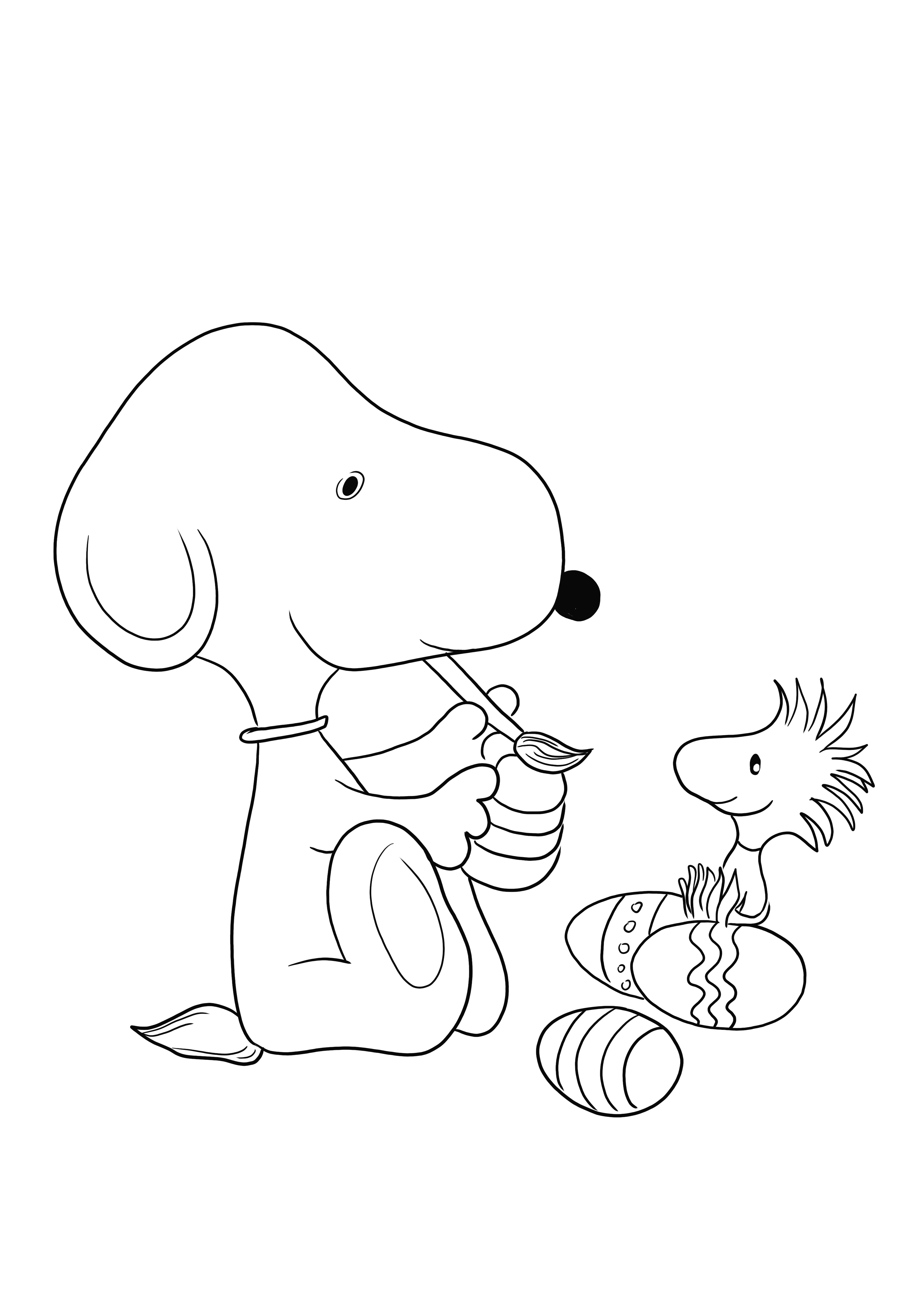 desenhos de outros personagens da turma (Charlie Brown)