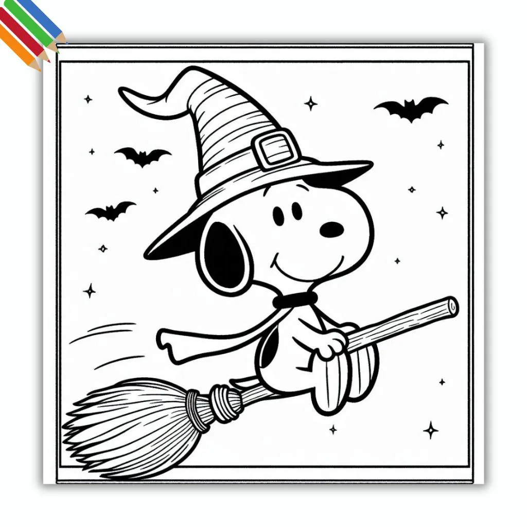 desenhos do Snoopy com temas específicos (Natal, Halloween, futebol)