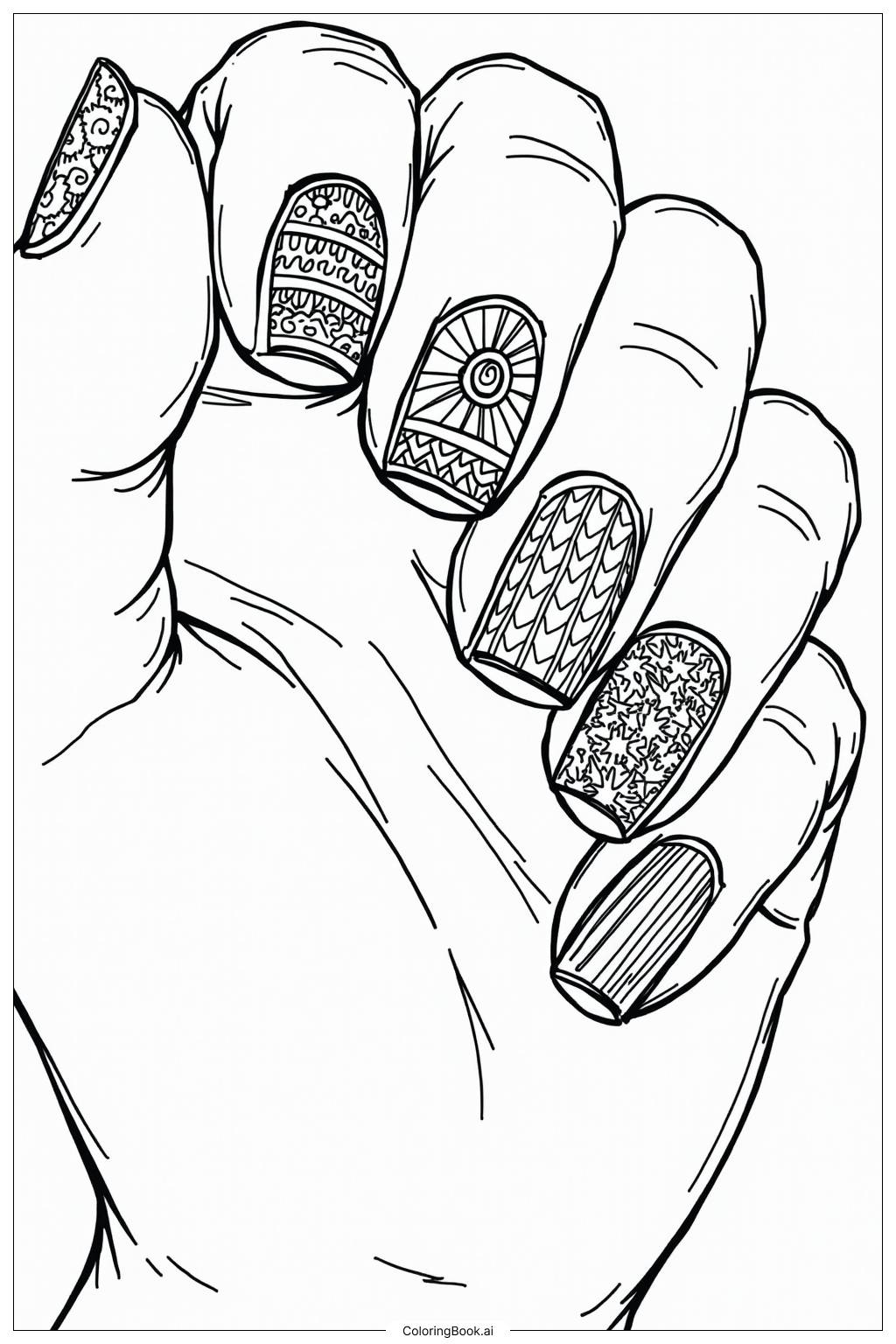 ideias de desenhos de unhas delicadas para iniciantes