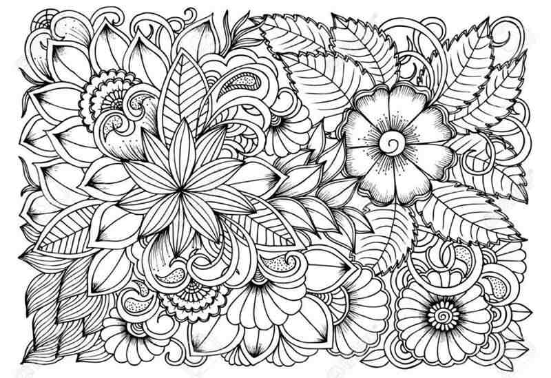 desenhos para colorir para relaxar
