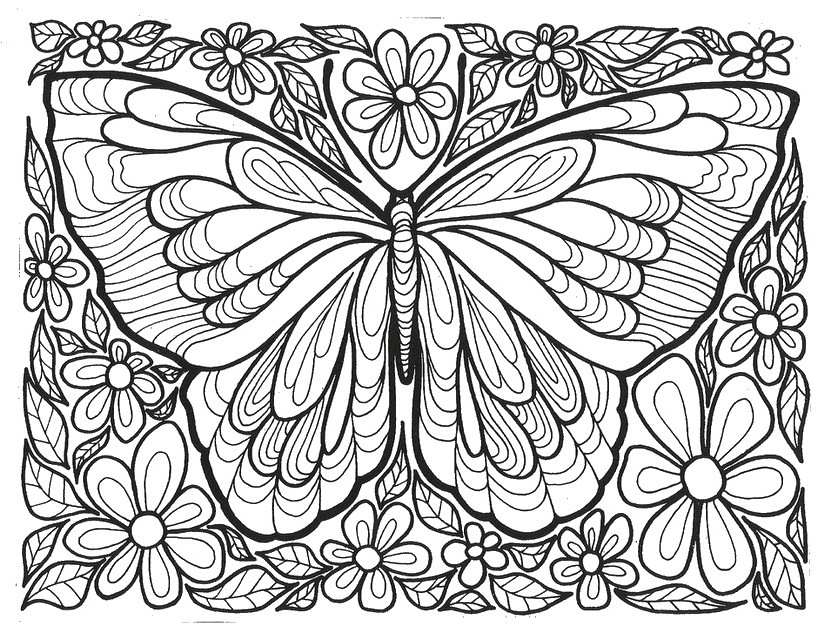 desenhos para colorir natureza