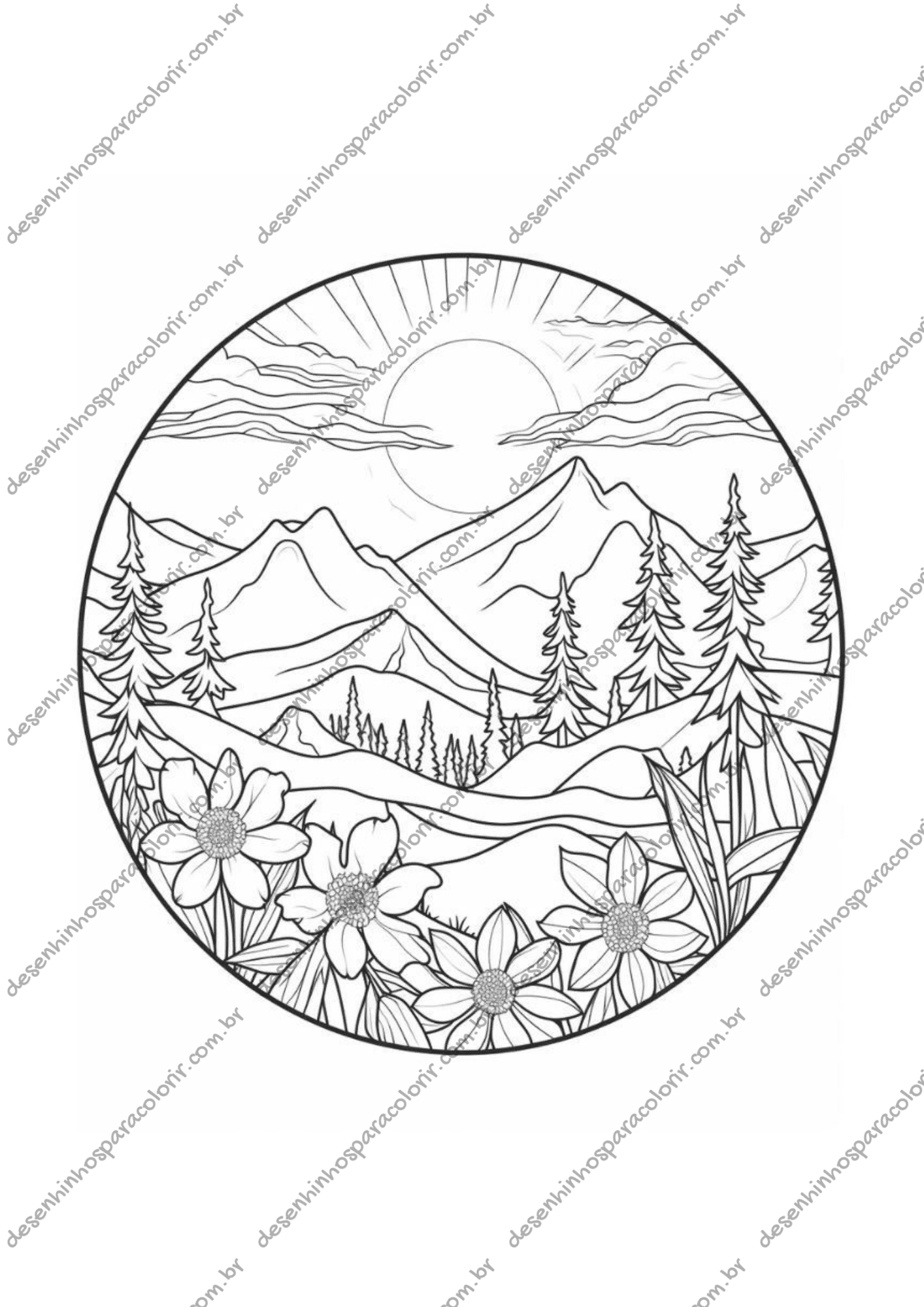 desenhos para colorir arquitetura