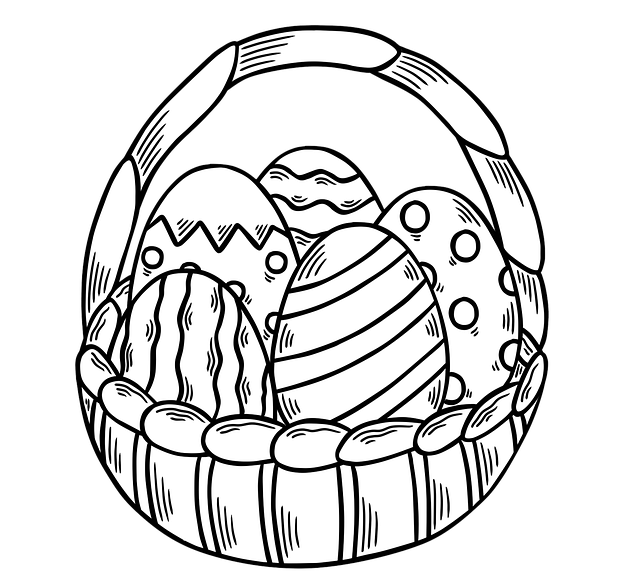 desenhos da pascoa para colorir