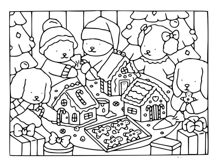 desenhos de natal para colorir
