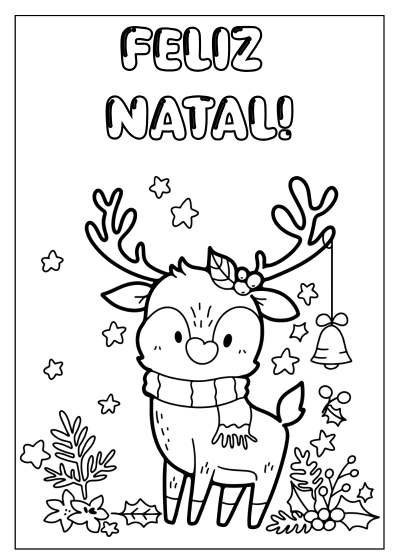 desenhos de natal para colorir