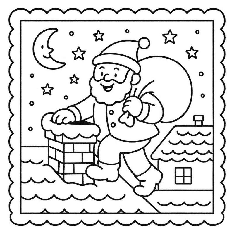desenhos de natal para colorir