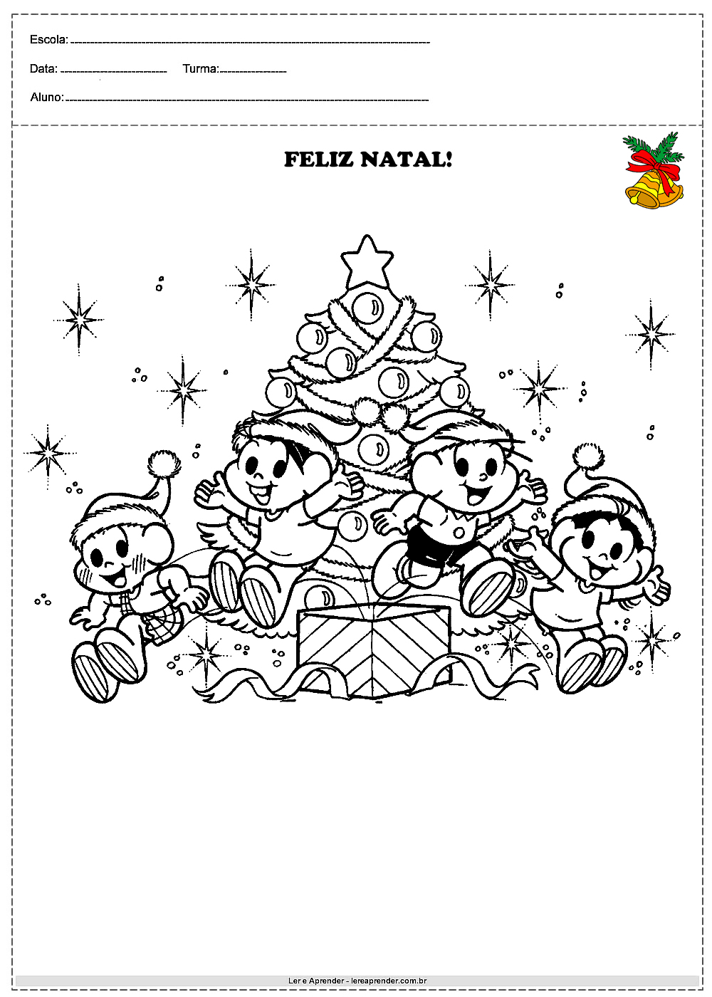 desenhos de natal para colorir