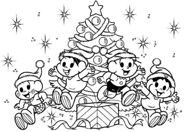 desenhos de natal para colorir