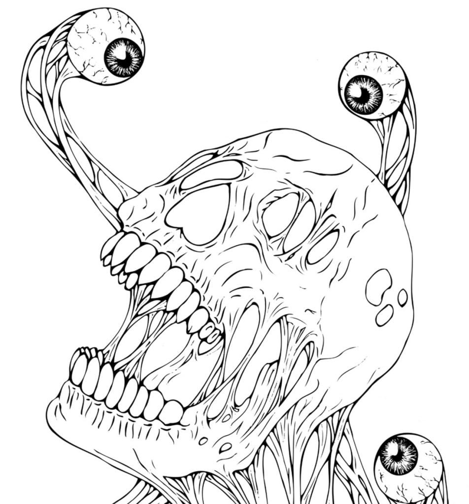 desenhos de Halloween para colorir
