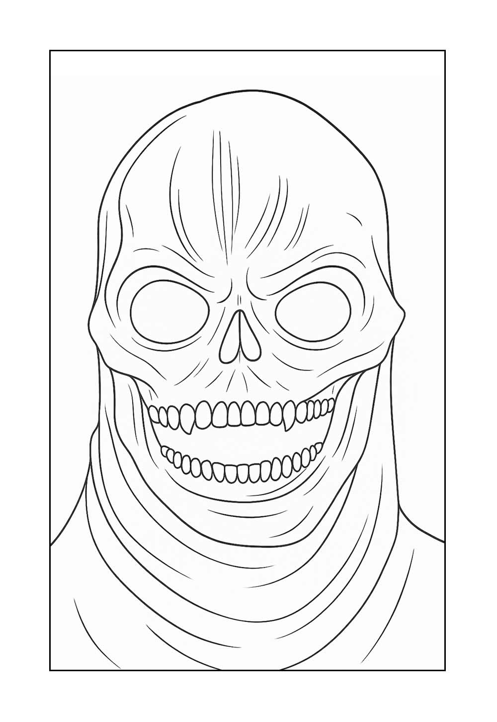 desenhos de terror em PDF para imprimir