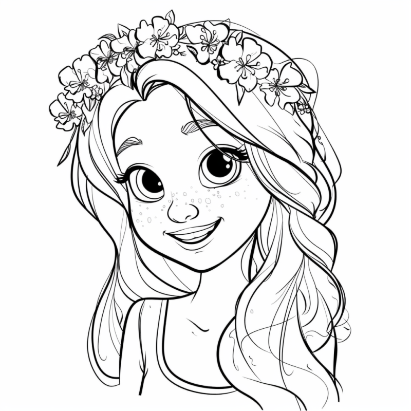 desenhos de princesas para colorir online