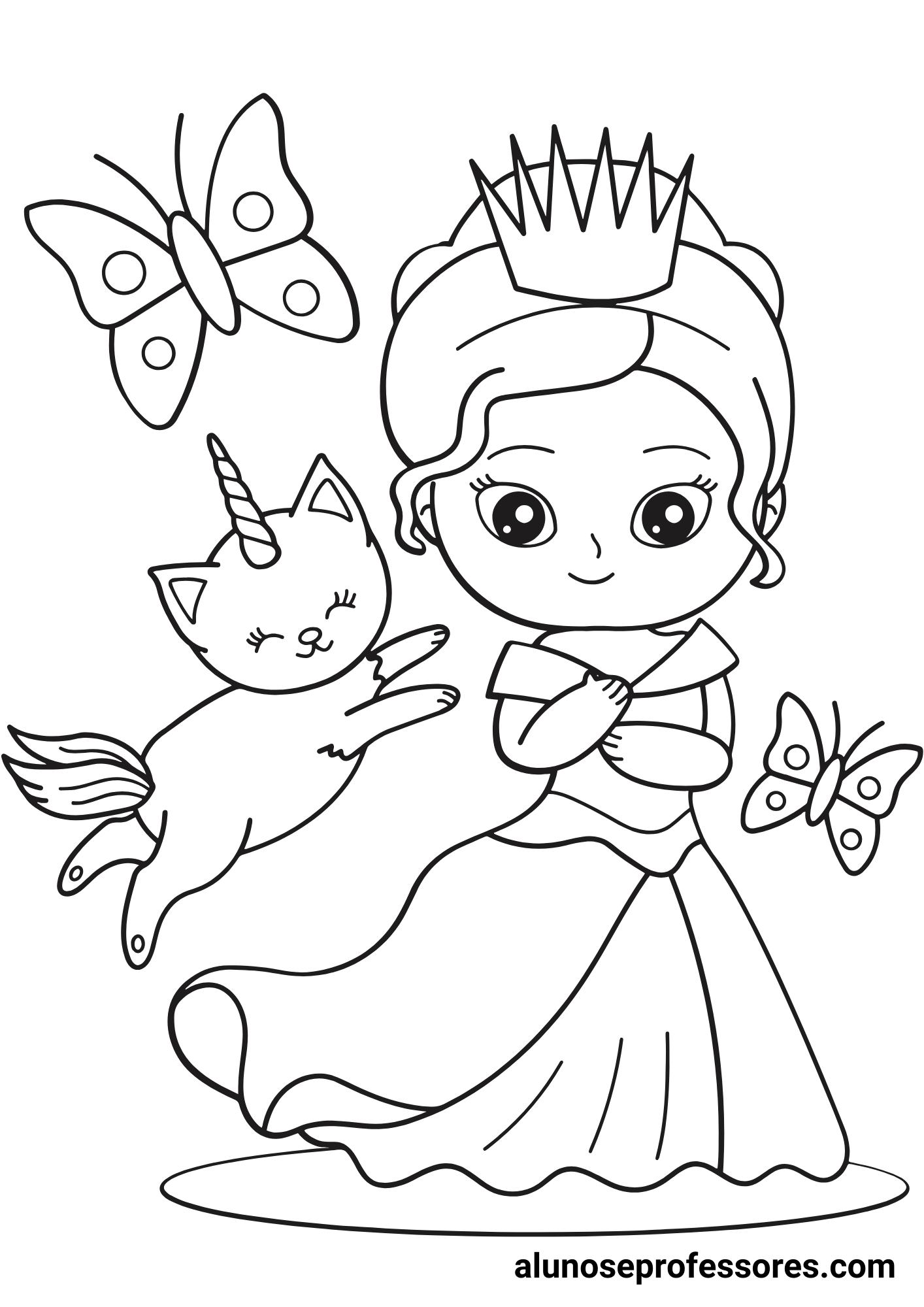 desenhos de castelos e princesas