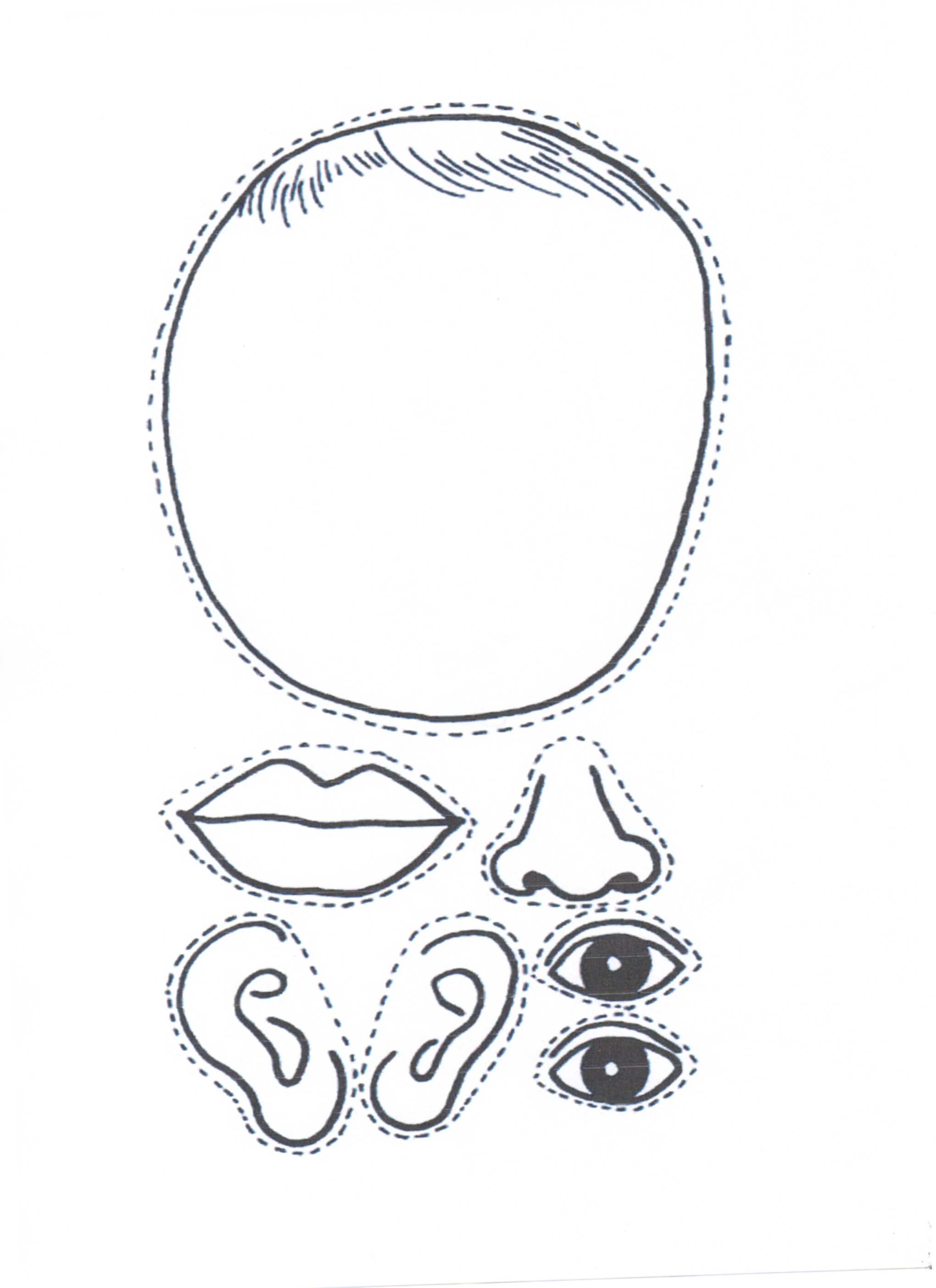 desenhos para recortar e montar