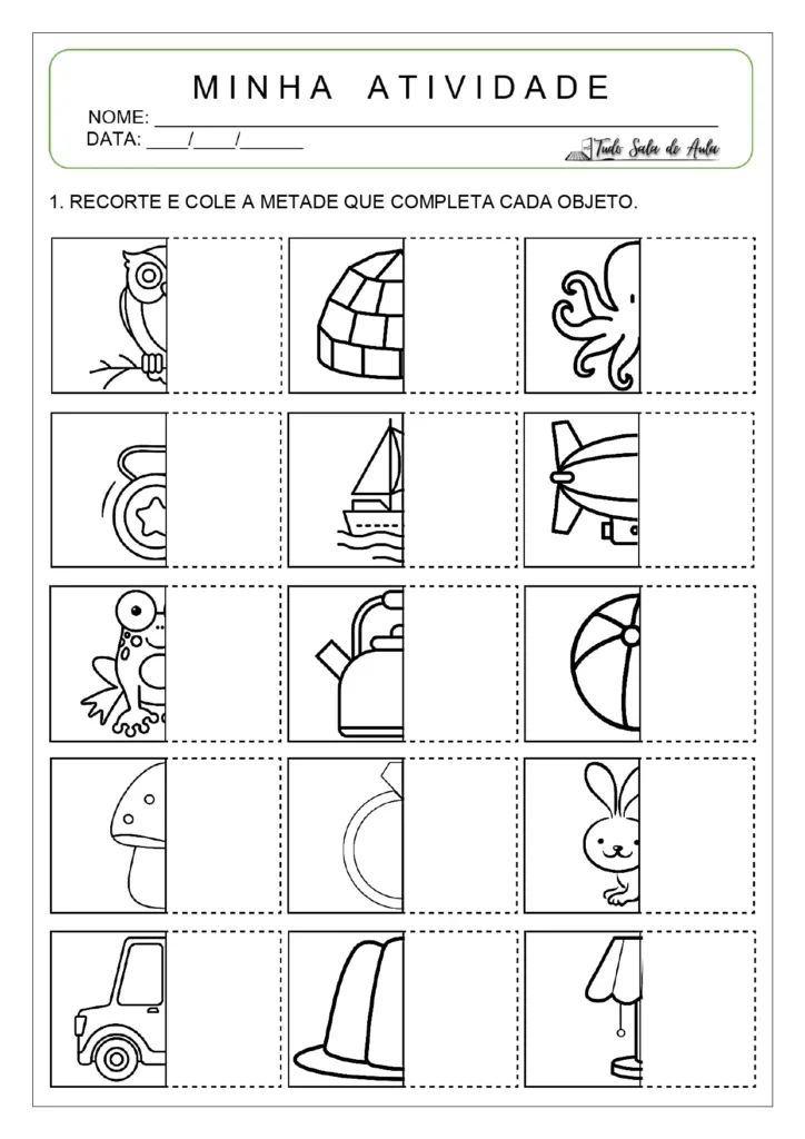 custo de materiais para desenhos para recortar e montar