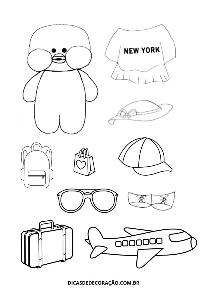 desenhos para recortar e montar vs. kits prontos