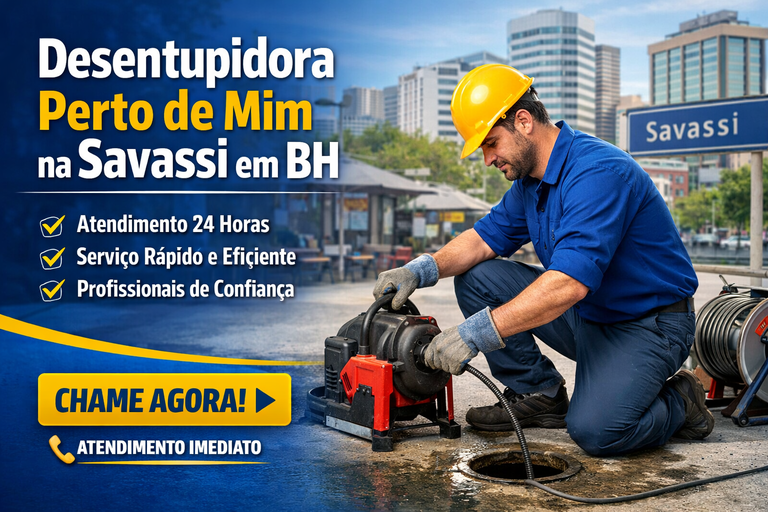 Desentupidora 24 horas Belo Horizonte
