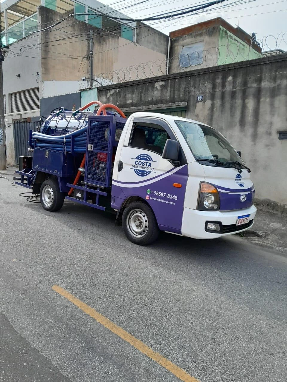 Serviços oferecidos por desentupidoras em Belo Horizonte