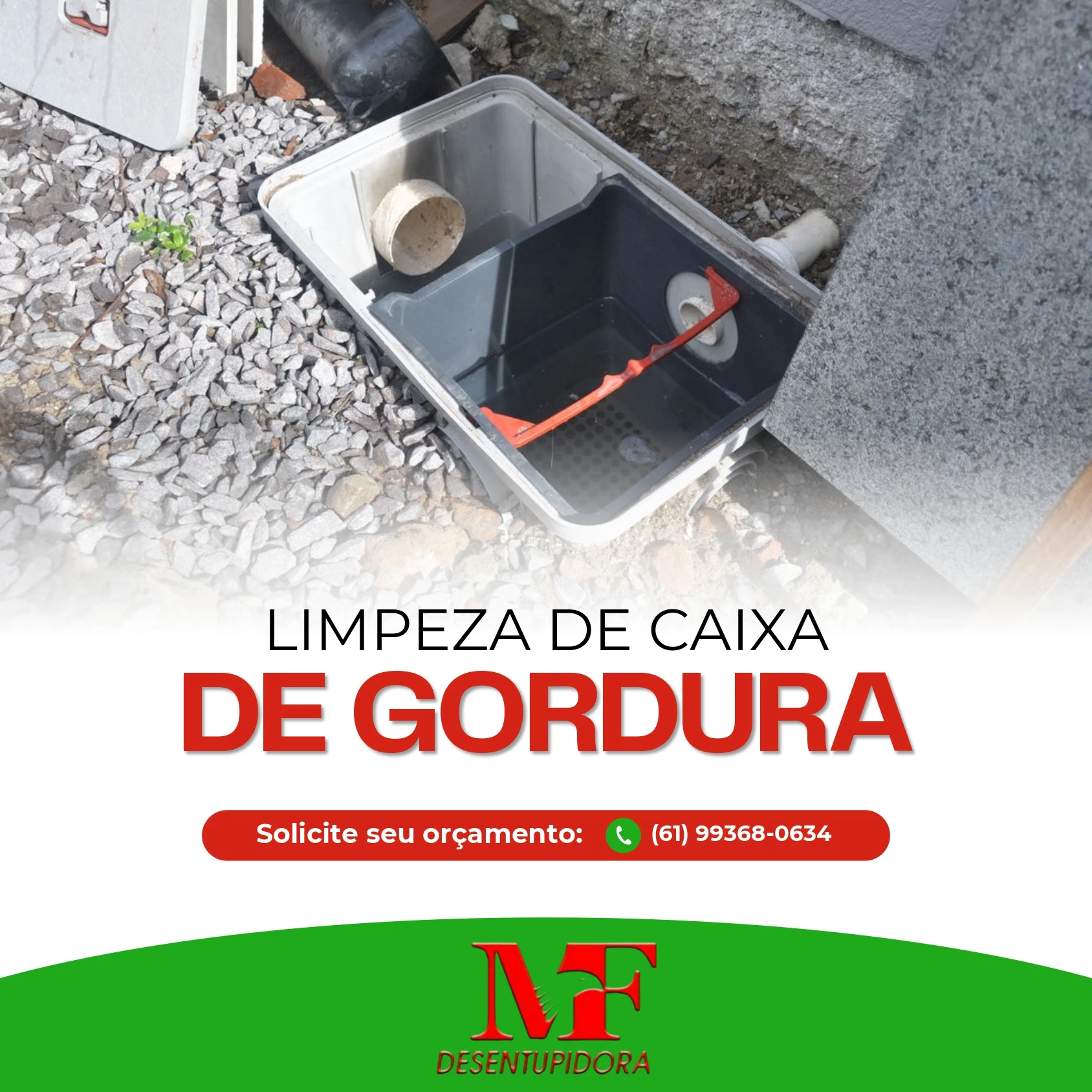 Desentupimento de esgoto preço Brasília