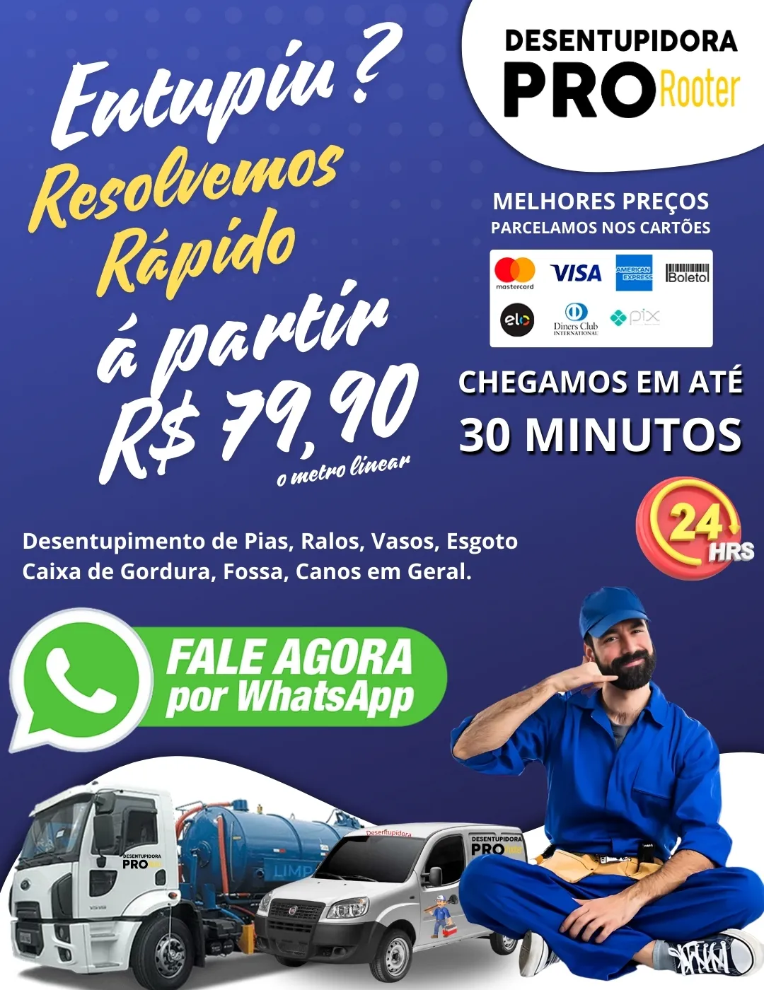 Como escolher a melhor desentupidora em Curitiba