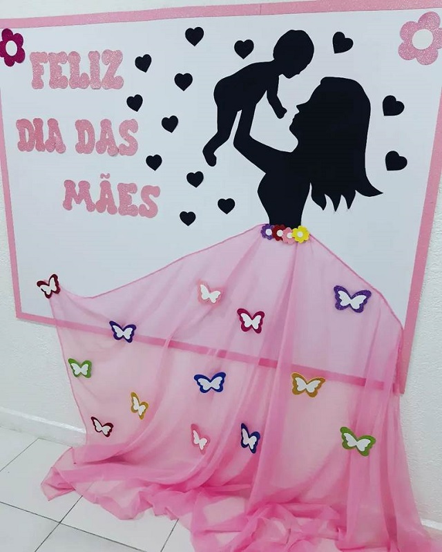 decoração dia das mães barata e bonita