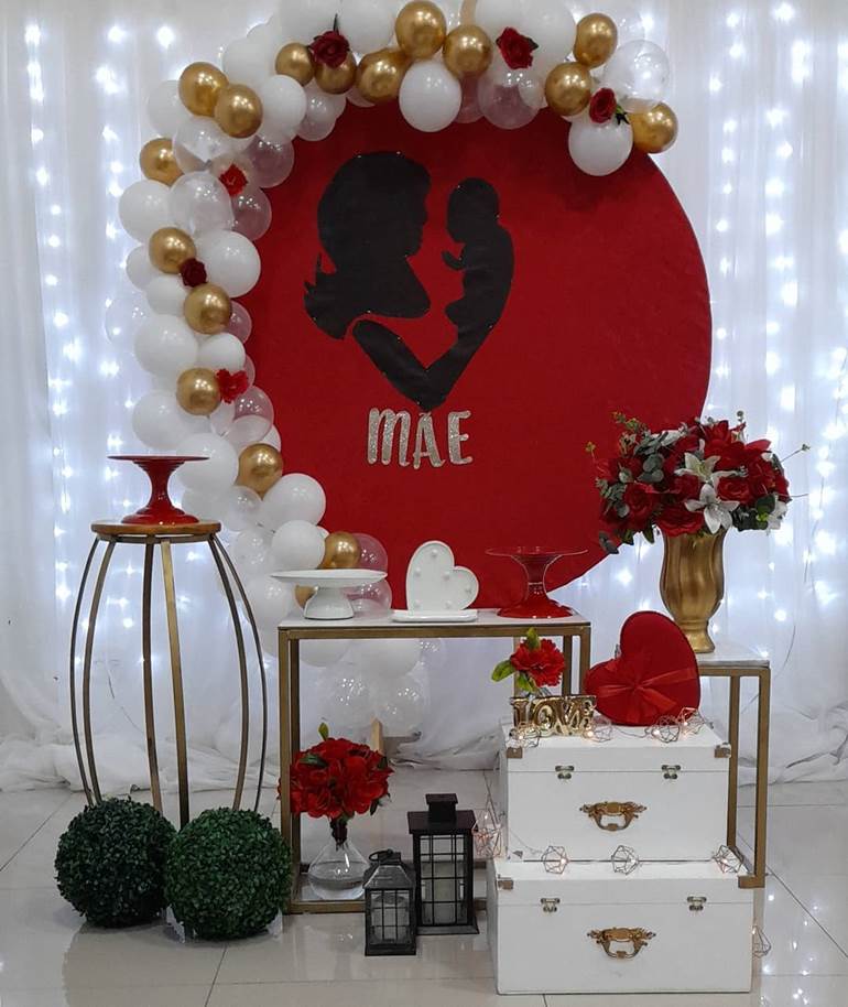 dia das mães decoração simples