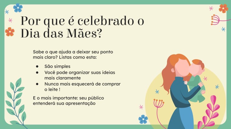 ideias de frases criativas para flyer dia das mães