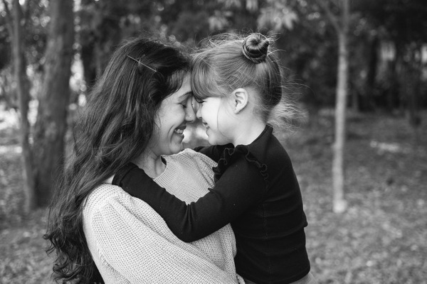 ideias criativas de fotos para o dia das mães com crianças