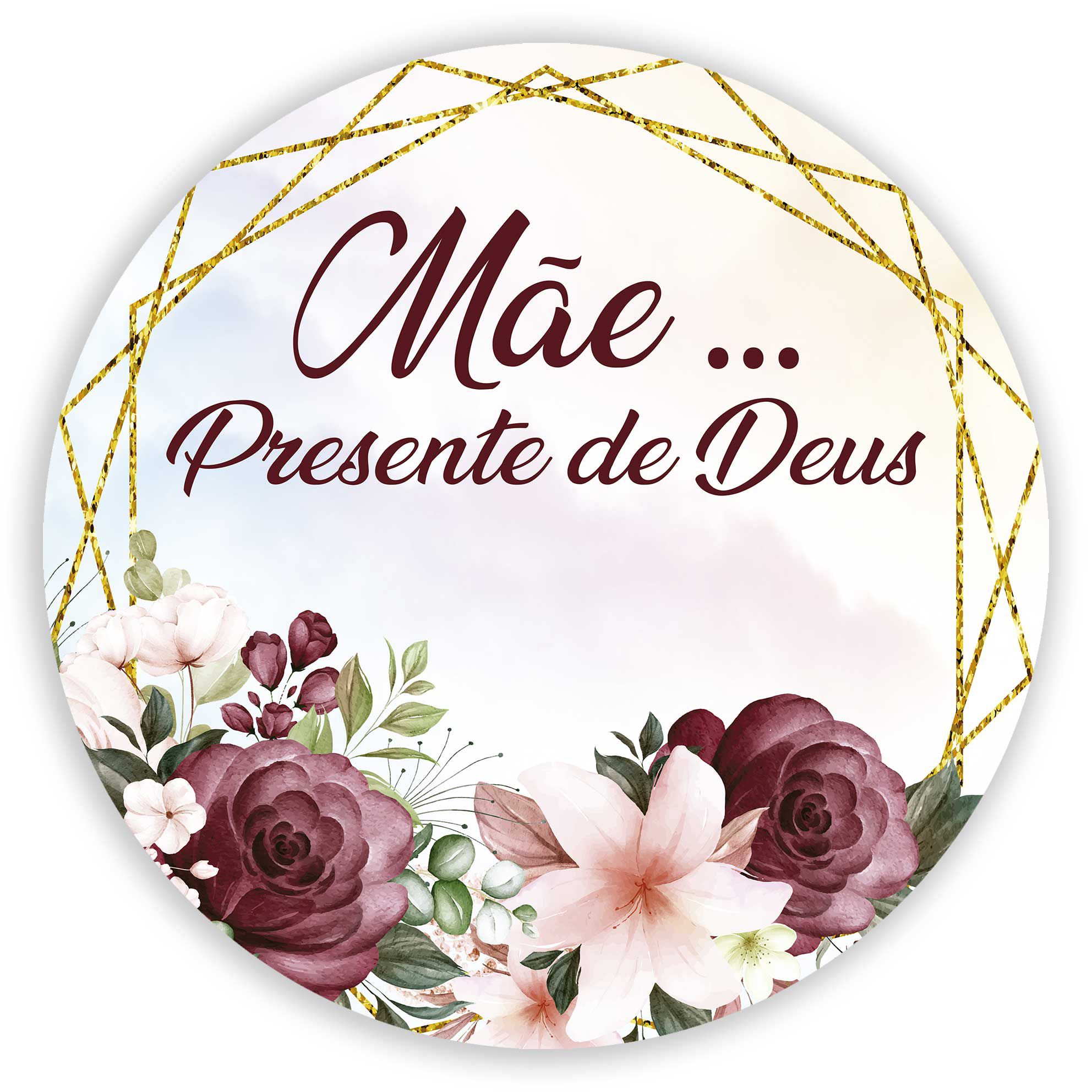 ideias de painel redondo dia das mães para fotos