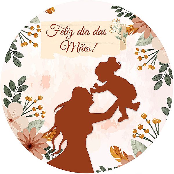 quanto custa um painel redondo personalizado dia das mães