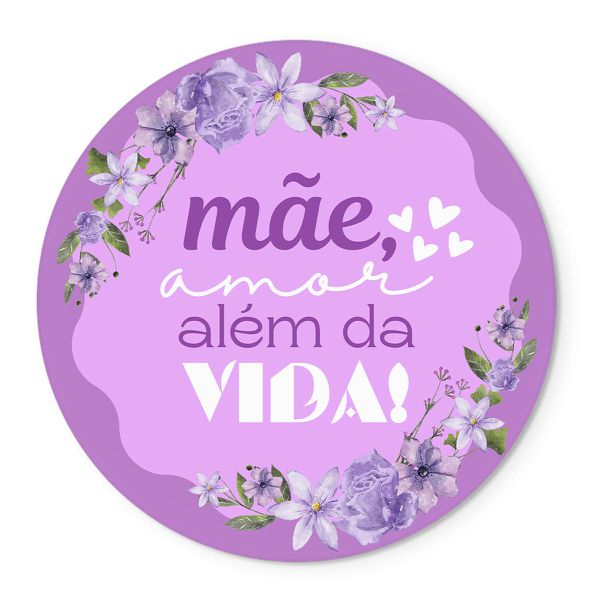 onde comprar tag redonda dia das mães pronta entrega