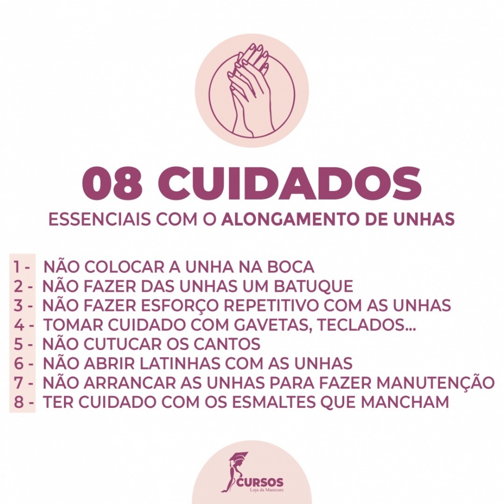 dicas de cuidados com as unhas