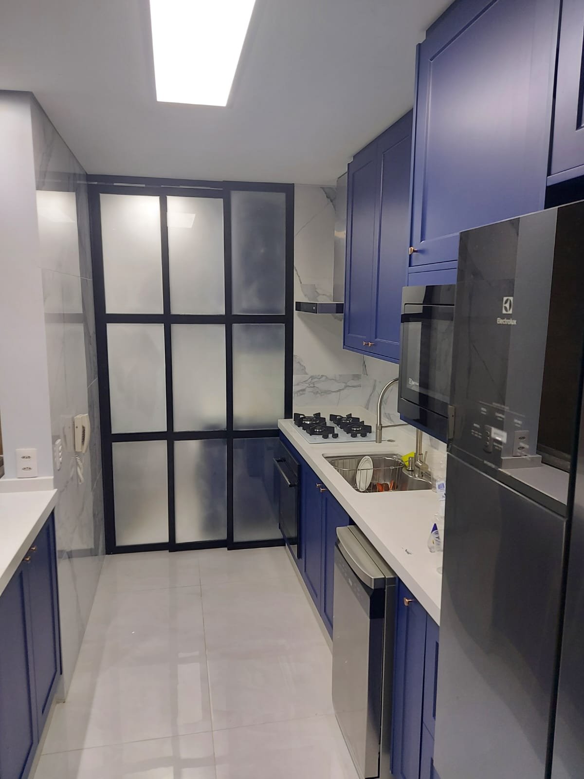 divisória cozinha área de serviço