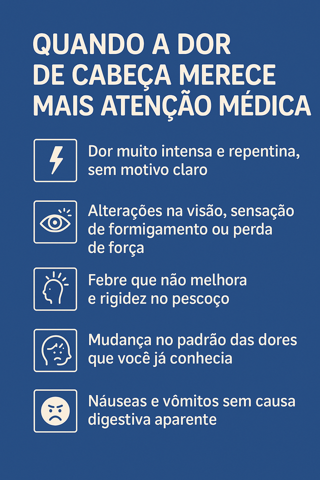 Quando a Dor de Cabeça Indica uma Emergência Médica?