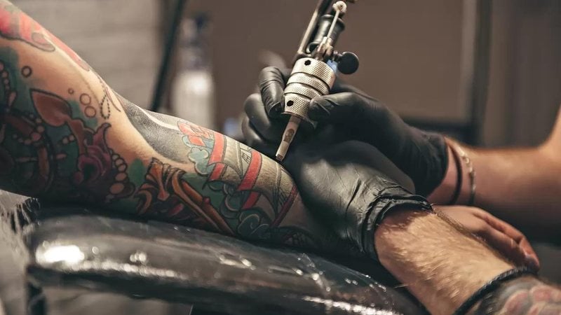 tatuagem com 3 dias descascando
