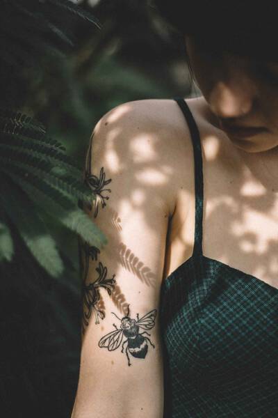 cicatrização tatuagem descamação