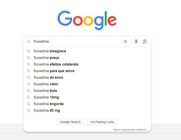 efeitos colaterais prozac