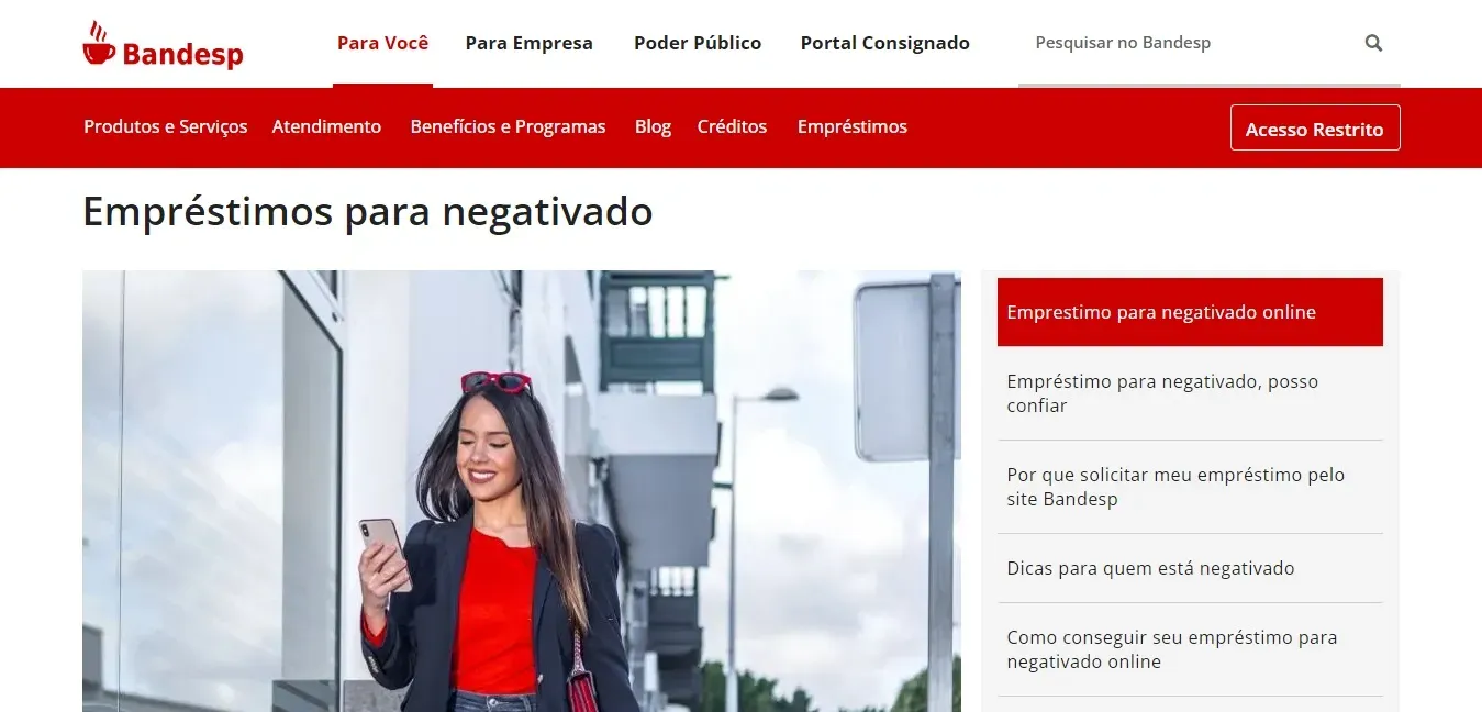 Empréstimo para negativado autônomo no boleto