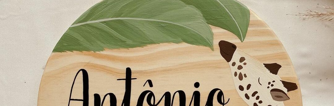 enfeite de porta de maternidade