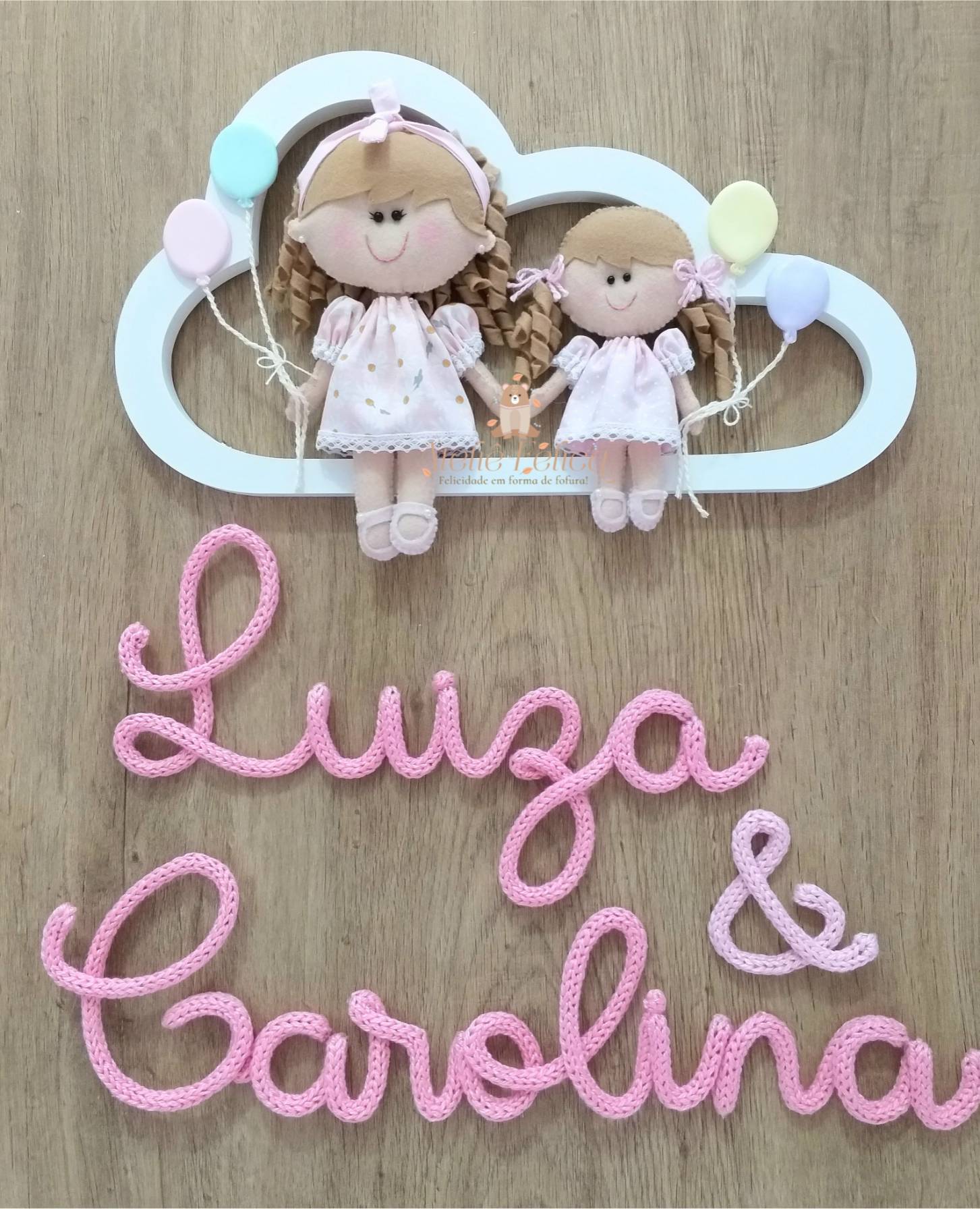 enfeite de porta de maternidade