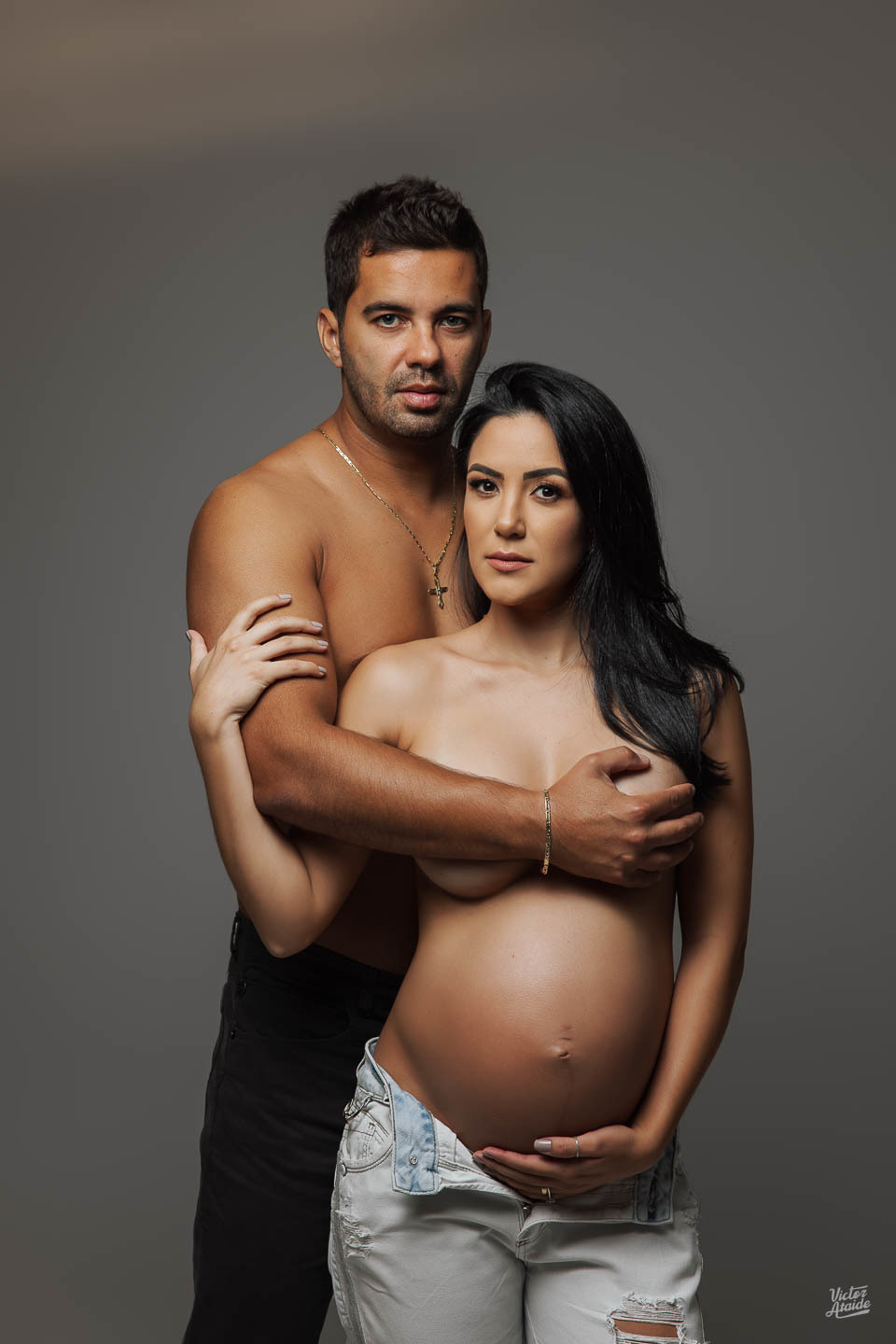 ensaio gestante com filhos