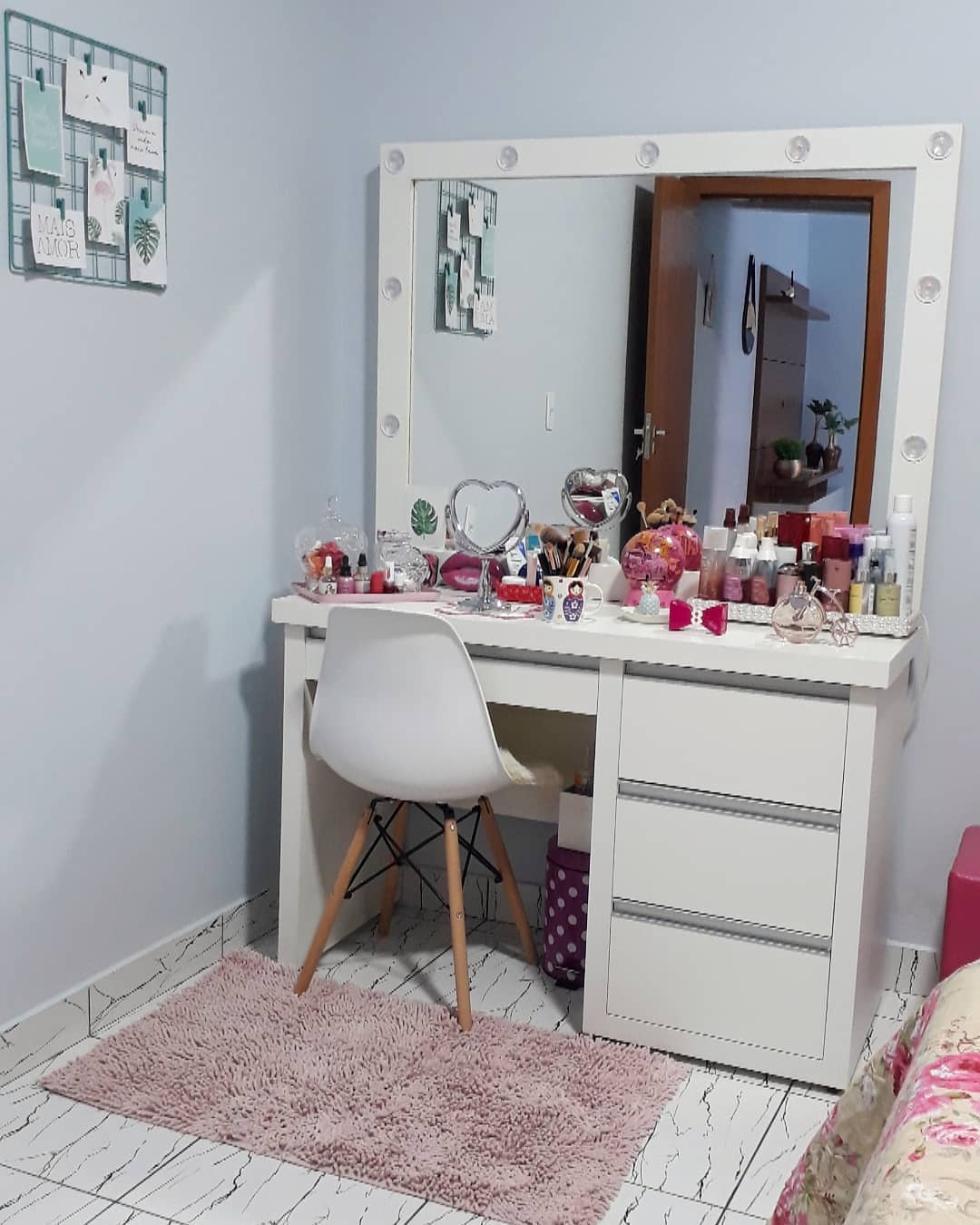 erros comuns ao decorar penteadeira