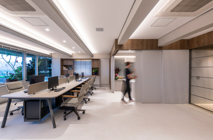 escritorio estilo industrial