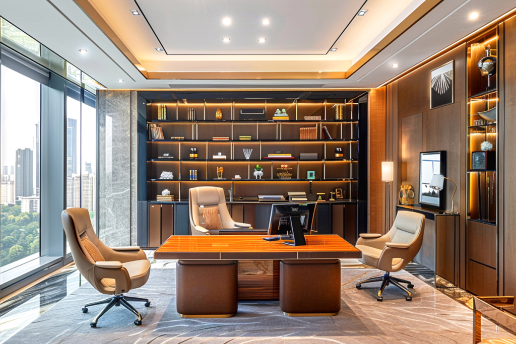 escritorio estilo industrial