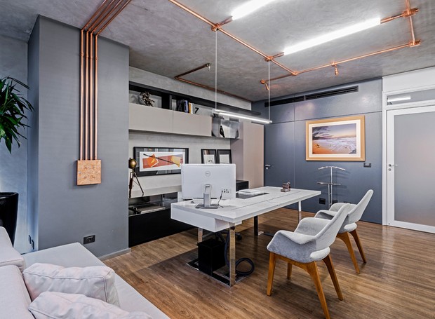 escritorio estilo industrial